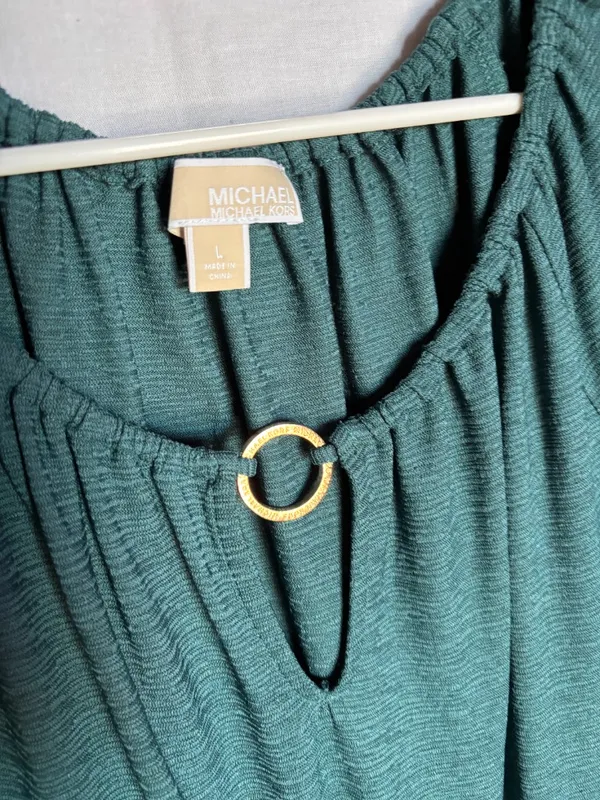 Michael Kors Green Dress – Size L - Image 3