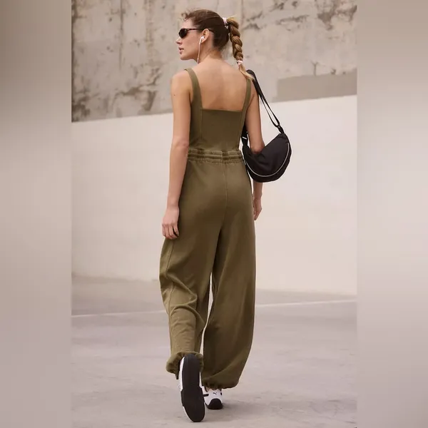 NWT Free People Movement Inbound Onesie In Seagrass - Image 4