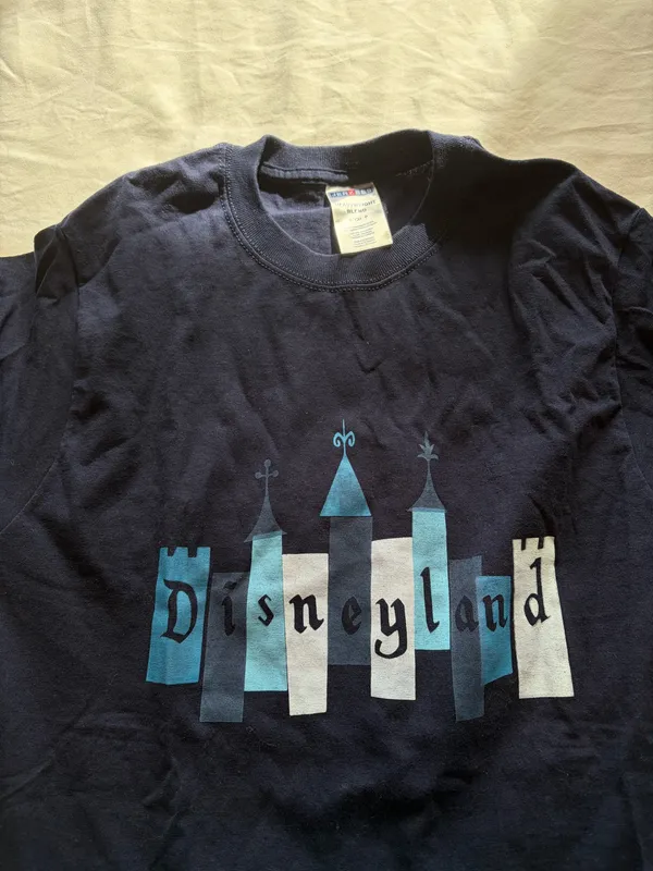Disneyland Navy Blue Graphic T-Shirt - Image 4