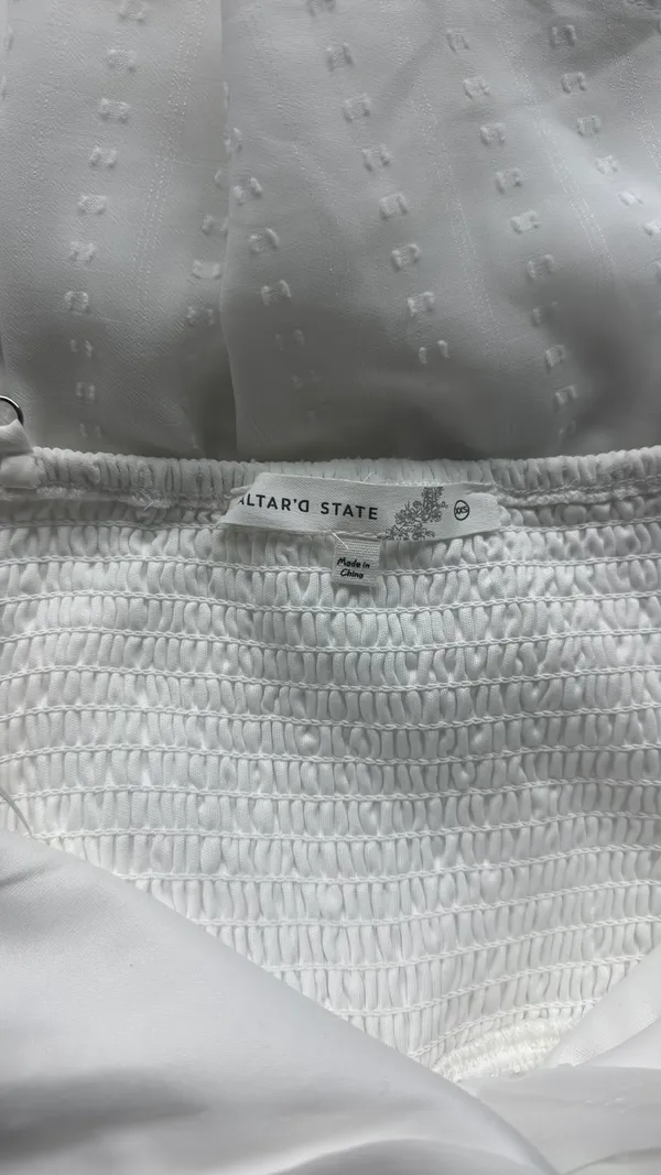 Altar'd State White Dress - Image 3