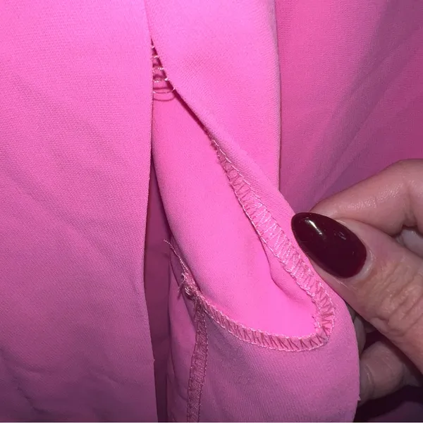 Amanda Uprichard x Revolve Cherri Strapless Maxi Gown In Shocking Pink - Image 6