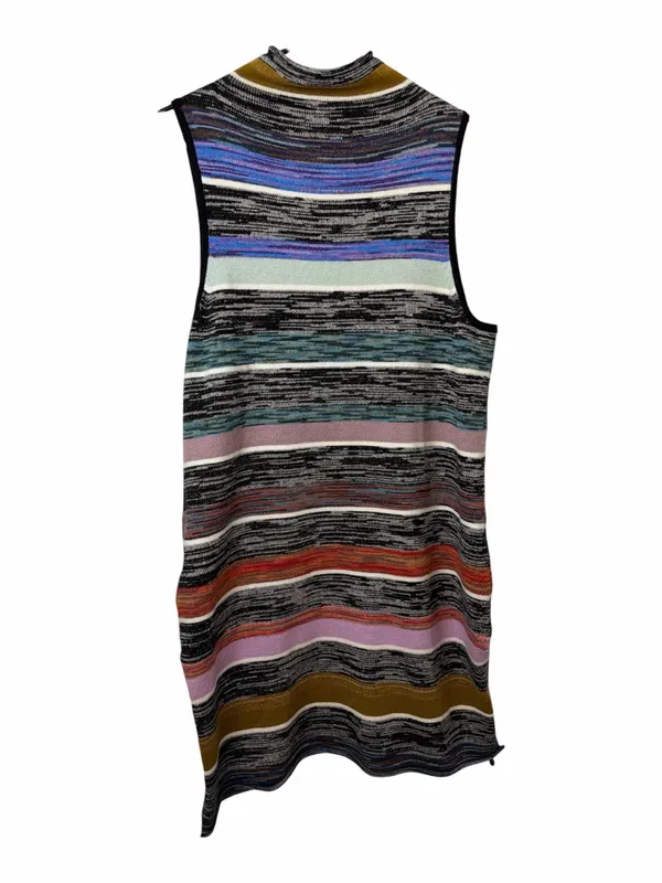 Anthropologie Space Dyed Sleeveless Sweater Cowl Neck Tunic Lagenlook NWOT - Image 6