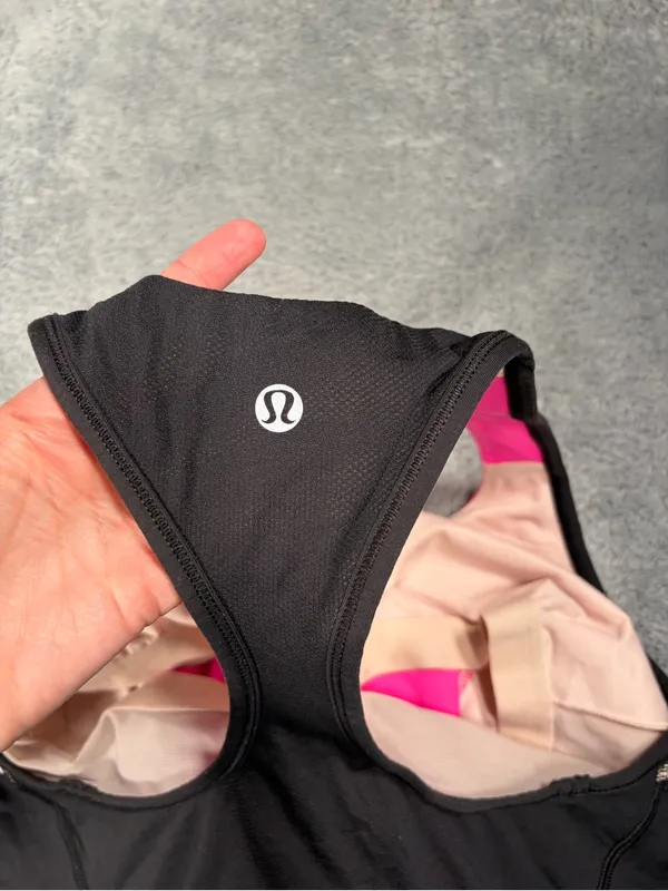 Lululemon Pink Colorblock Racerback Athletic Tank Top 8 - Image 6