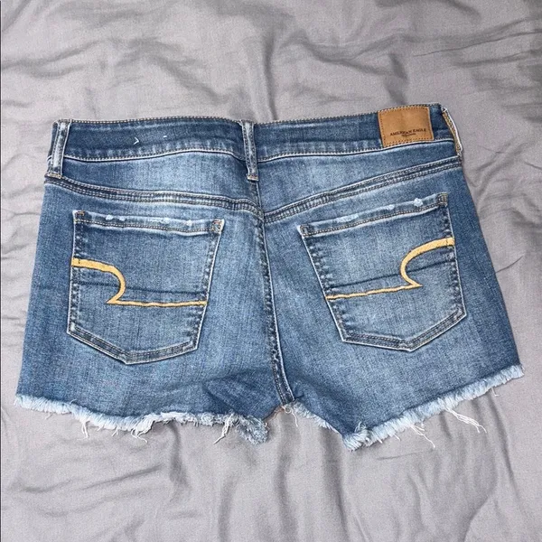 American Eagle Outfitters Shortie Jean Shorts - Image 2
