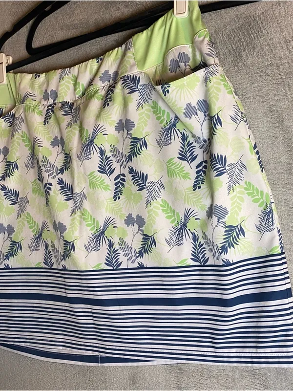 TEE‎ TIME Golf Active sporty active casual Wear Floral Skirt lightweight size XL - Image 2