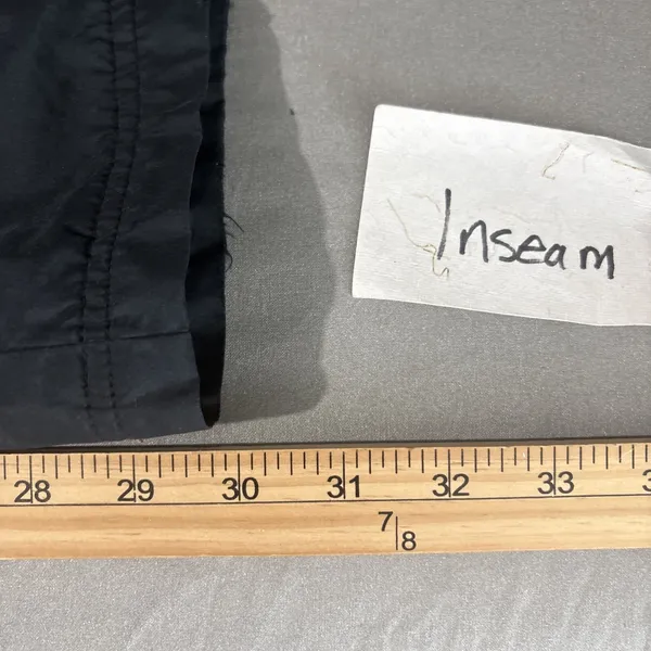 Nike Track Pants Size Medium Black Lined Gorpcore Streetwear Athletic Wind Baggy - Image 11
