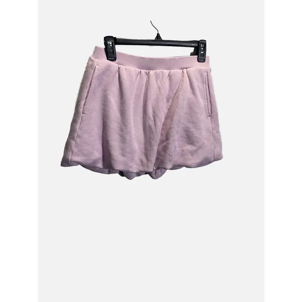 OFFLINE by Aerie Bubble Skort Womens Small‎ Purple Fleece Mini Skirt Balletcore - Image 2