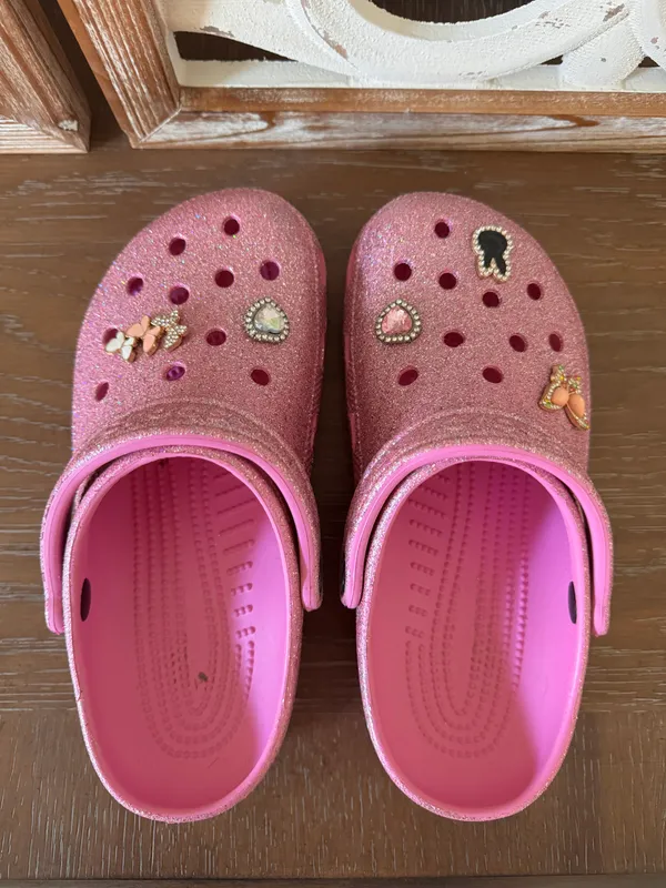 Crocs sparkly pink - Image 2