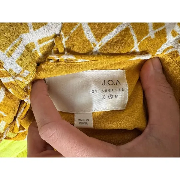 J.O.A yellow dress - Image 5