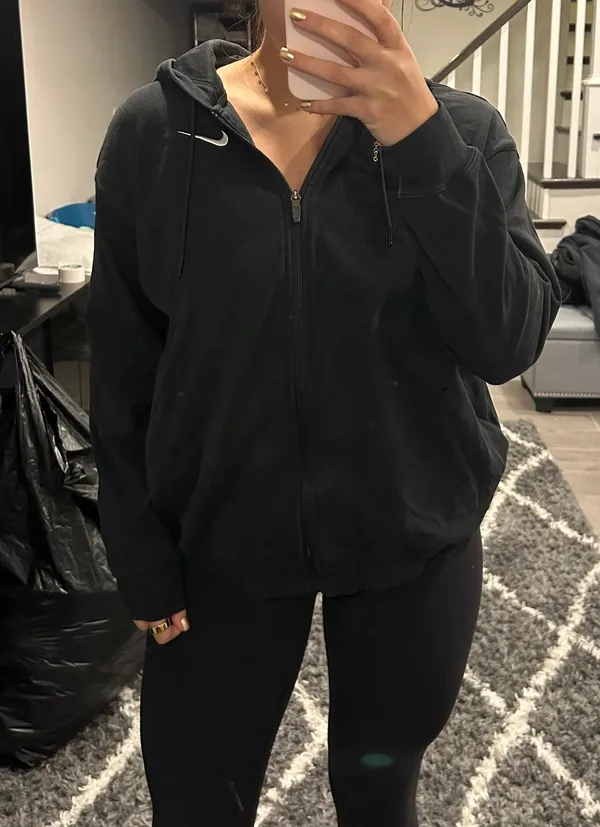 Nike Zip-Up Sweatshirt - Image 2
