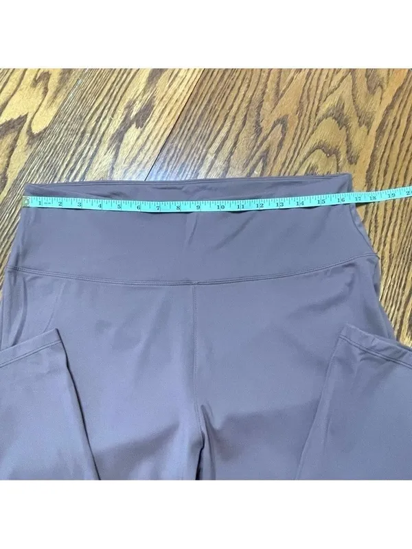 Ododos Brown High-Waisted Flare Pants Size 2XL NWT - Image 12
