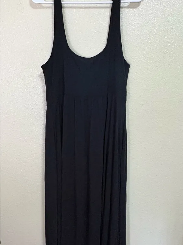 Wilfred Black Scoop-Neck Maxi Dress - Image 2
