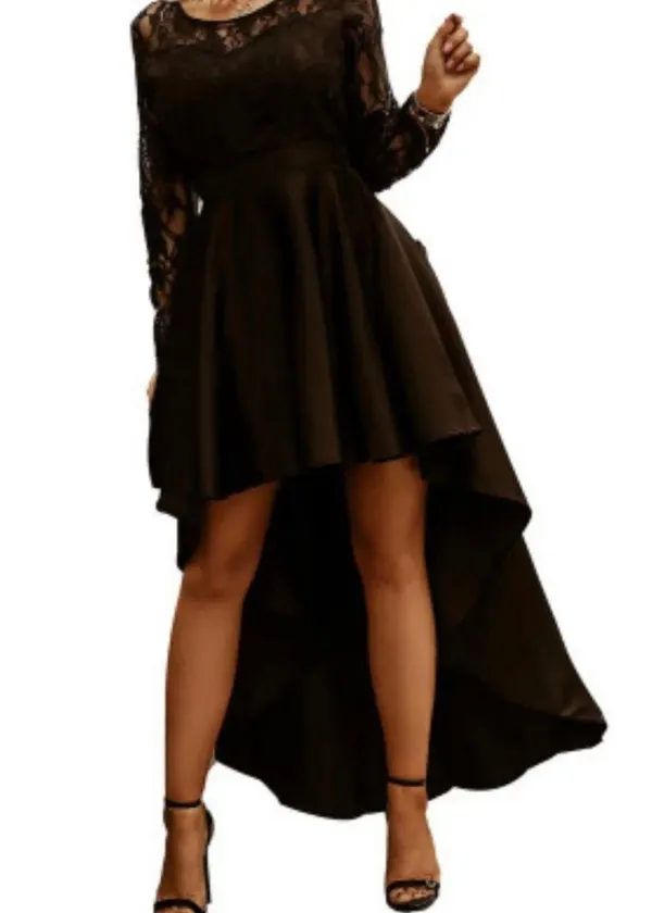 Black Color Prom Dress - Image 6
