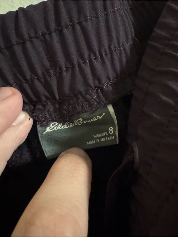 Eddie Bauer Jogger Pants - Dark Plum - Image 2