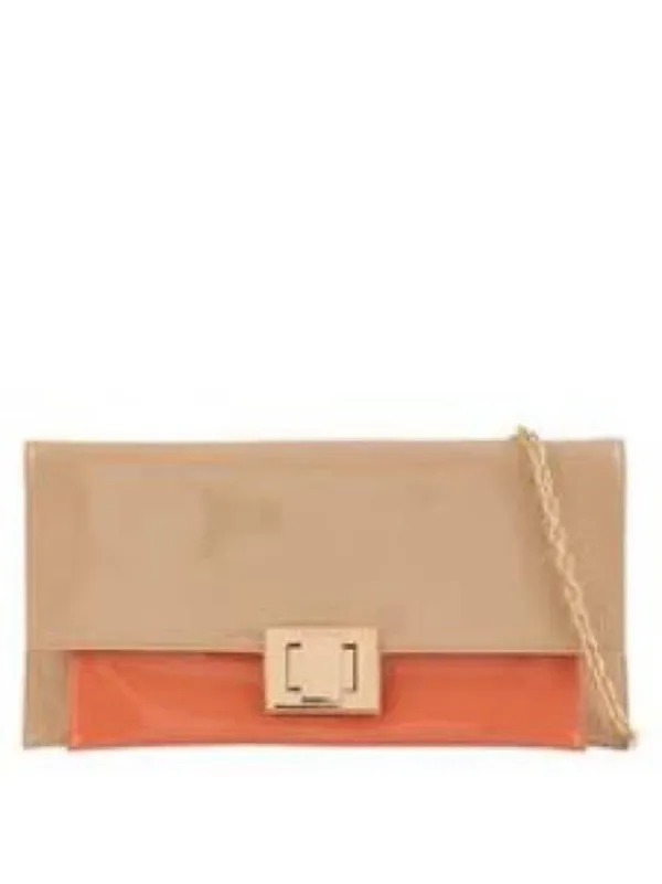 Aldo Tan Peach Color Block Crossbody Shoulder Bag - Image 2