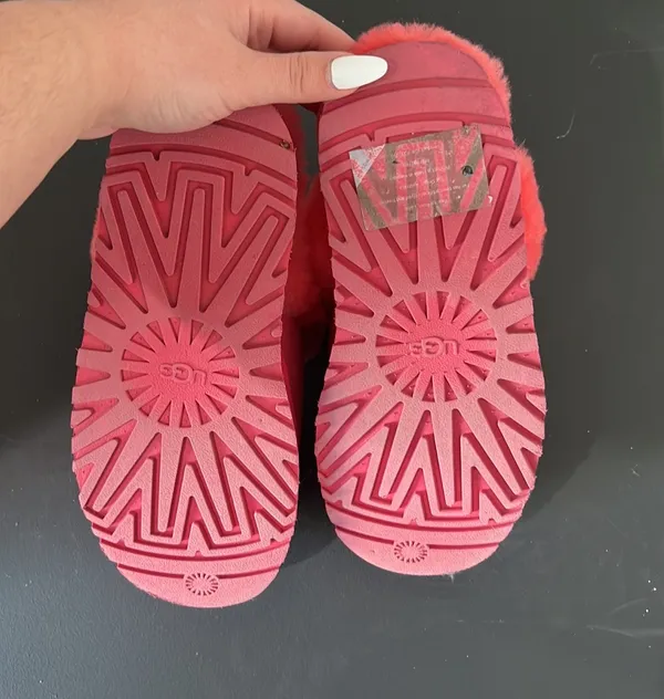 UGG Disquette Platform Slippers In Pink Glow - Image 4