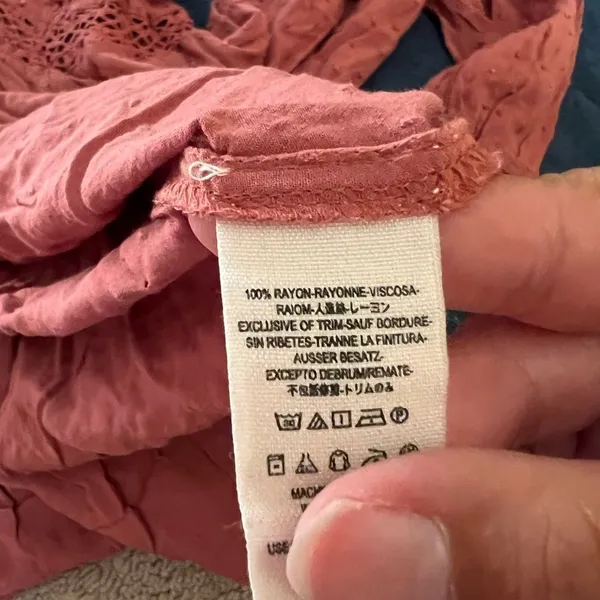 Free‎ people medium pink blouse - Image 7
