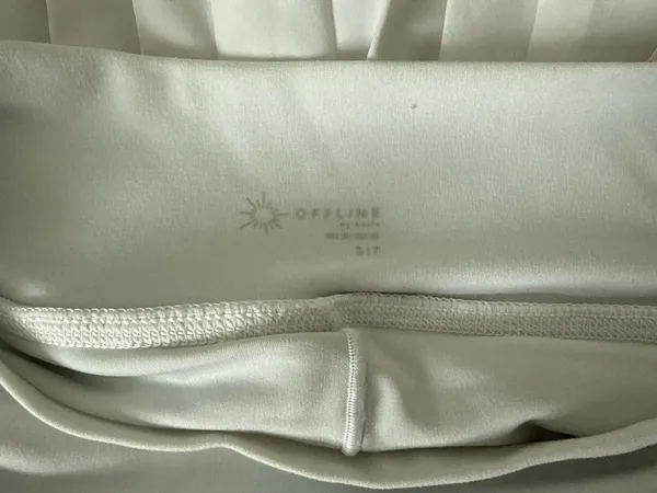 OFFLINE by Aerie Tennis Skort White - Image 3