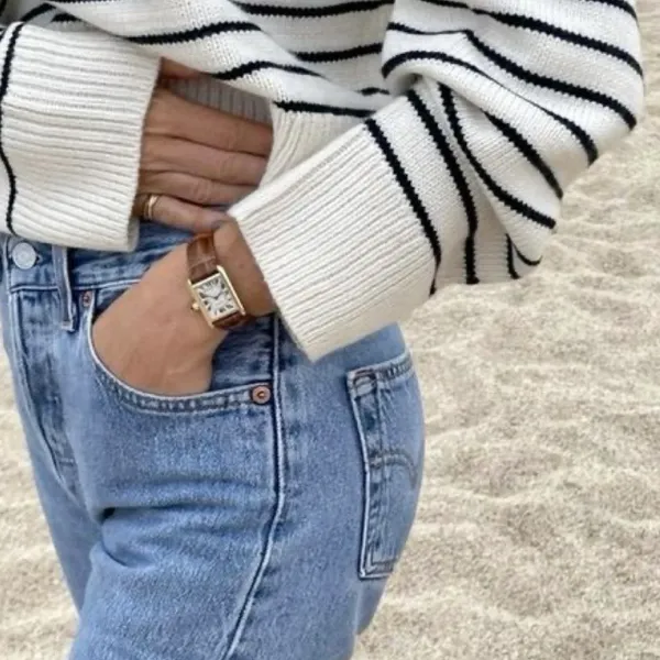 ZARA Striped Sweater - Image 2