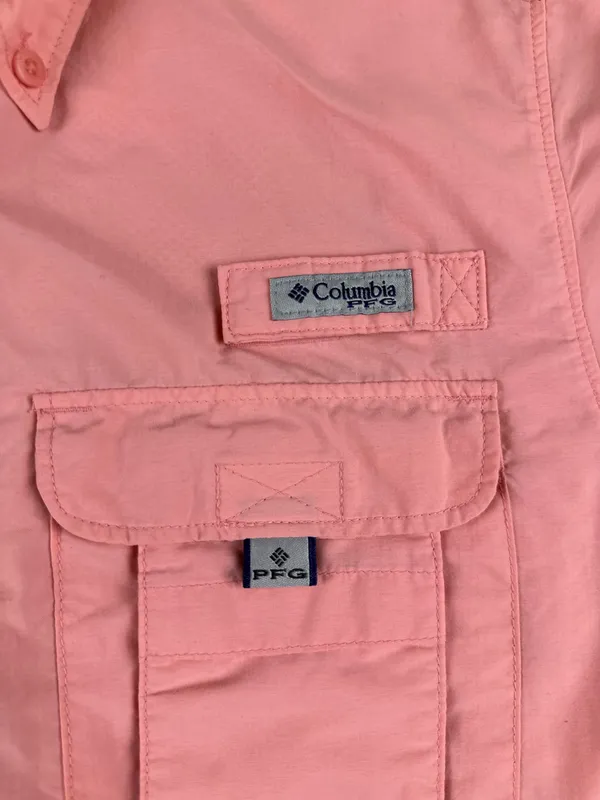 Columbia Sportswear pink long sleeve button up Shacket - Image 12