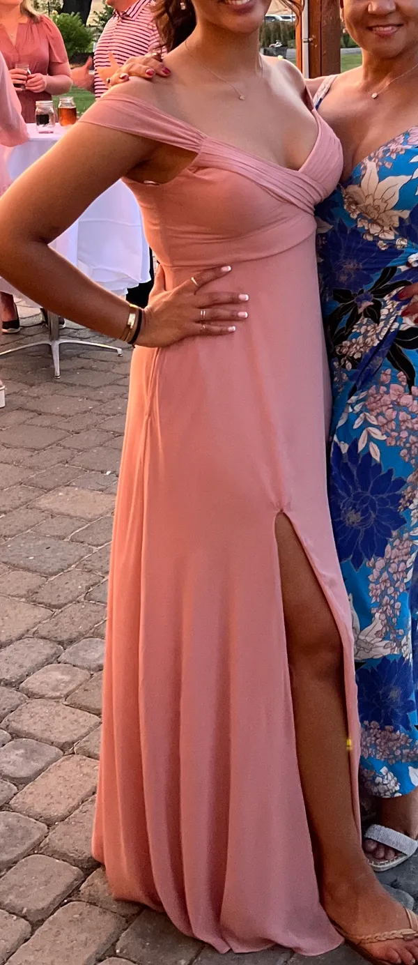 Birdy Grey Dusty Rose Bridesmaid Dress - Image 3