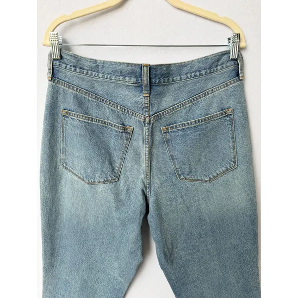 J.Crew High-Rise Straight Premium Edition Womens Denim Jeans Size 28 - Image 10