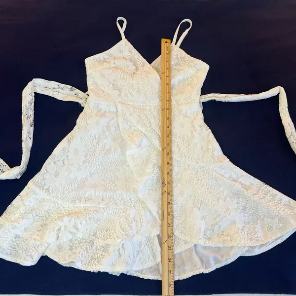 Hello Molly White Lace Mini Dress Size‎ XS - Image 8