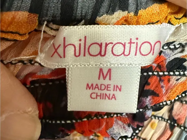 Xhilaration Floral Halter Maxi Dress Size Medium - Image 14