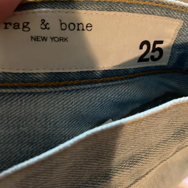 Rag and bone blue denim shorts - Image 6