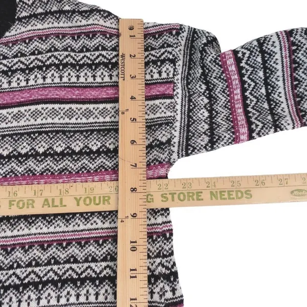 Coincedence and Chance Anthropologie Women's Large Geometric‎ Print Sweater - Image 6