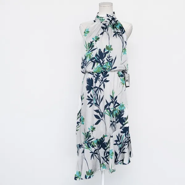 Adrianna Papell Floral Halter Midi‎ Dress - Image 2