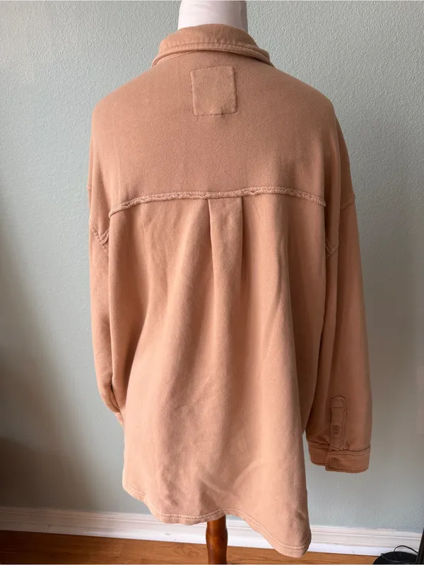 Aerie LumberJane Fleece Shirt Size Medium - Image 6