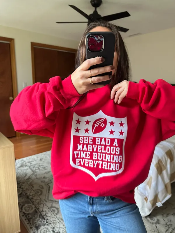 Taylor Swift NFL Crewneck - Image 2