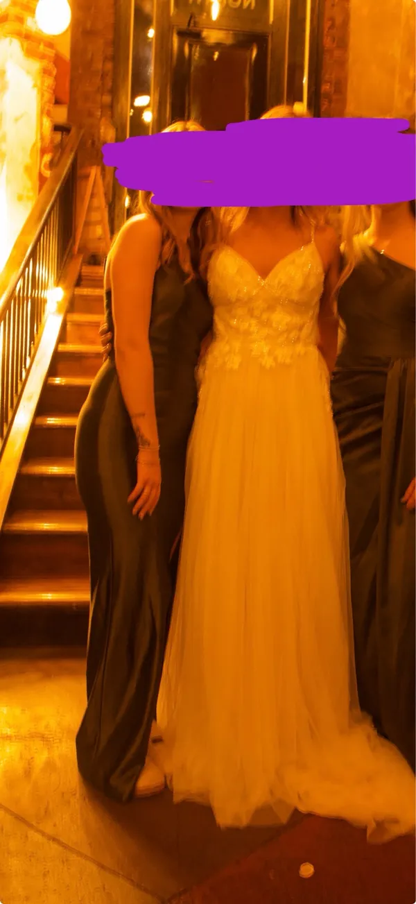David's Bridal Bridesmaid Dress - Image 3