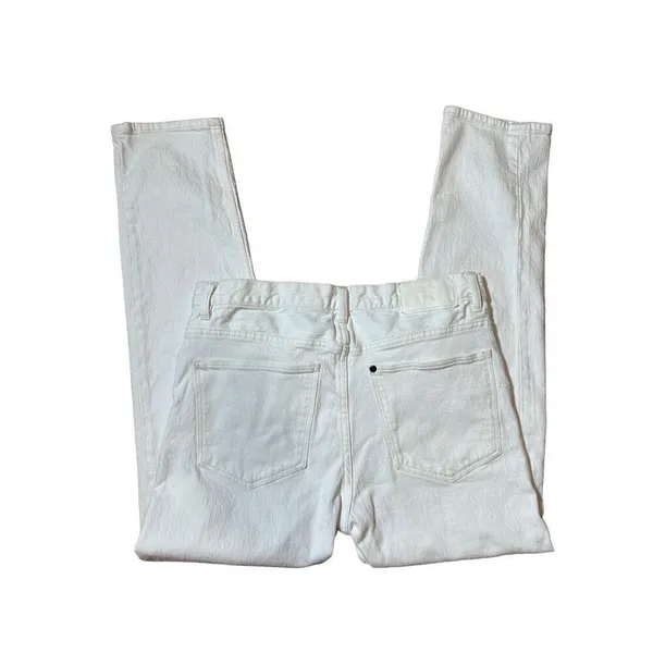 H&M & Denim women’s white slim fit high rise‎ shaping jeans sz 32 - Image 8