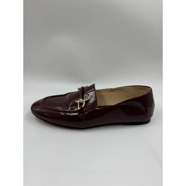 Clarks Women’s Size 9.5 Merlot Slip-On Loafer Leather Burgundy/Red - Image 10