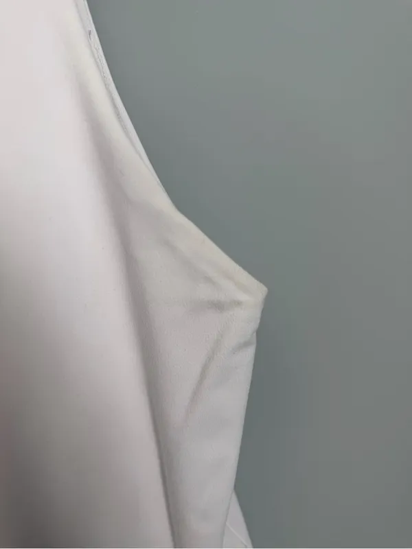 ReoRia White Square Neck Crop Tank Size L - Image 7