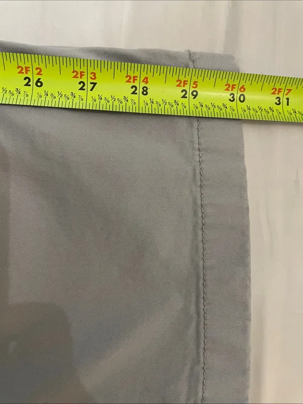 Hollister Ultra High-Rise Dad Pant Womens Sz 4R W27 Gray Cargo Stretch - Image 8