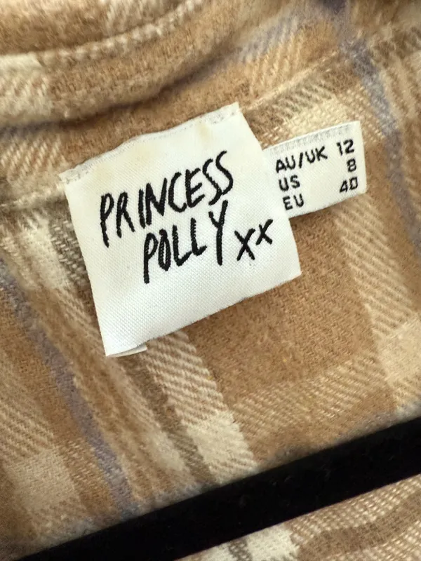 Princess Polly Oversized Plaid Shacket - Image 3