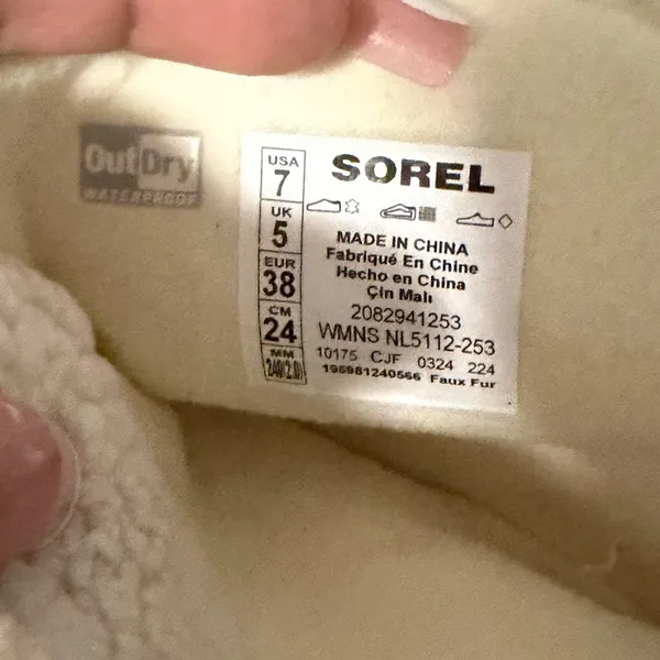 SOREL TÍVOLI Women's Brown and Cream Winter Boots - Image 7