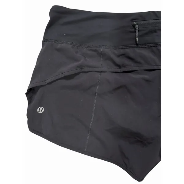 Lululemon Speed Up Short *4-way Stretch 2.5" Black Women's Size 8 - Image 6