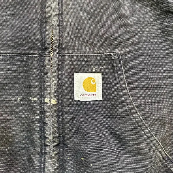 Vintage Black Carhartt Jacket - Image 5