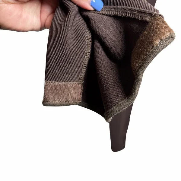 EquiStar Equi Tuff Womens 32 Brown Riding Breeches Knee Patch Equestrian - Image 10