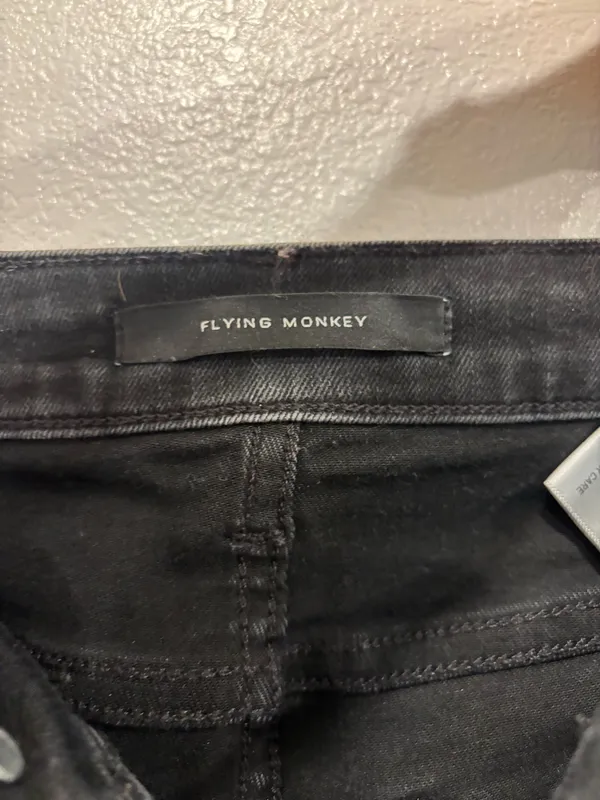 flying monkey jeans Black Size 4 - Image 2