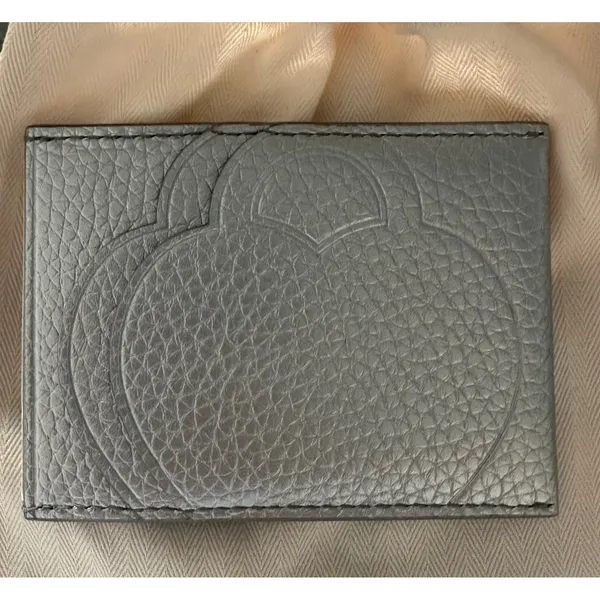 Tiffany & Co. Return to Tiffany RTT Silver Leather Card Case‎ Wallet New - Image 4