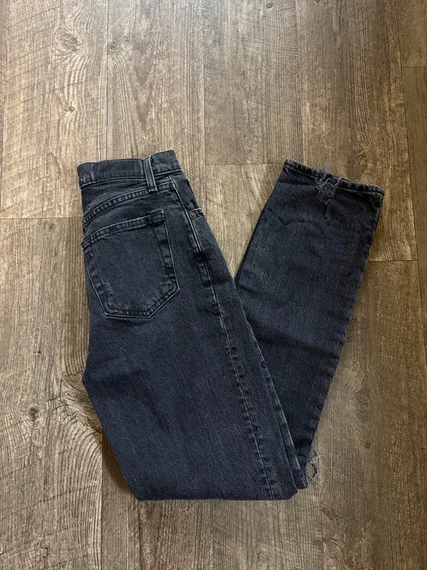 Abercrombie & Fitch 90’s Straight Black Jeans - Image 5
