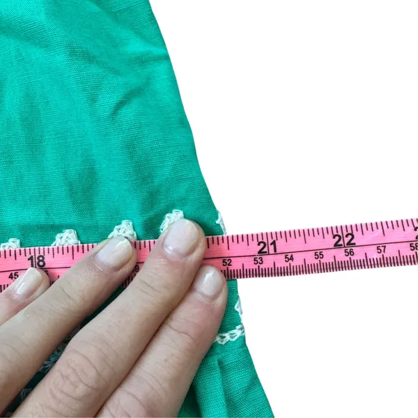 Sézane Sabine Dress Ecru Green - Image 11