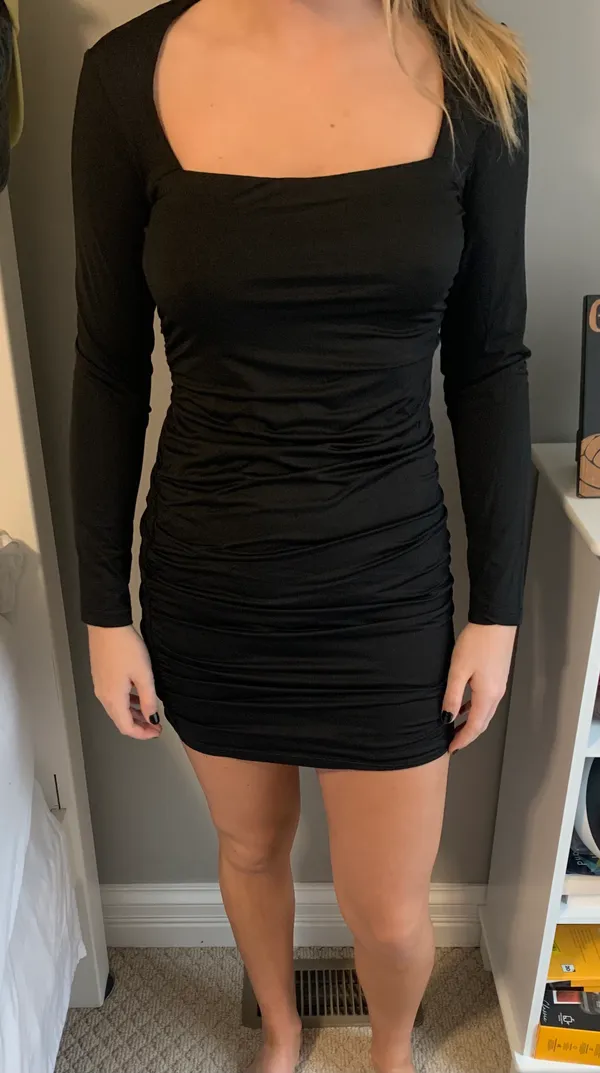 Bodycon Dress Black Size M - Image 2