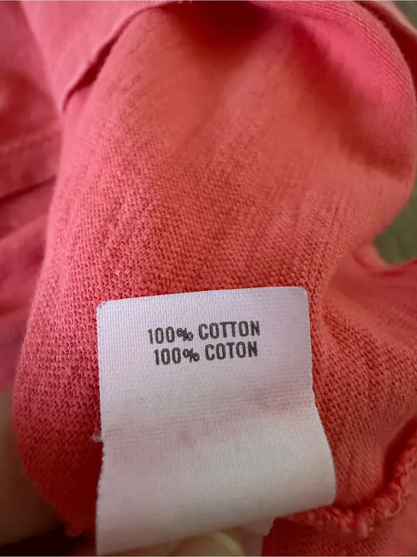 Aerie Coral Oversized Boyfriend Tee - Image 6