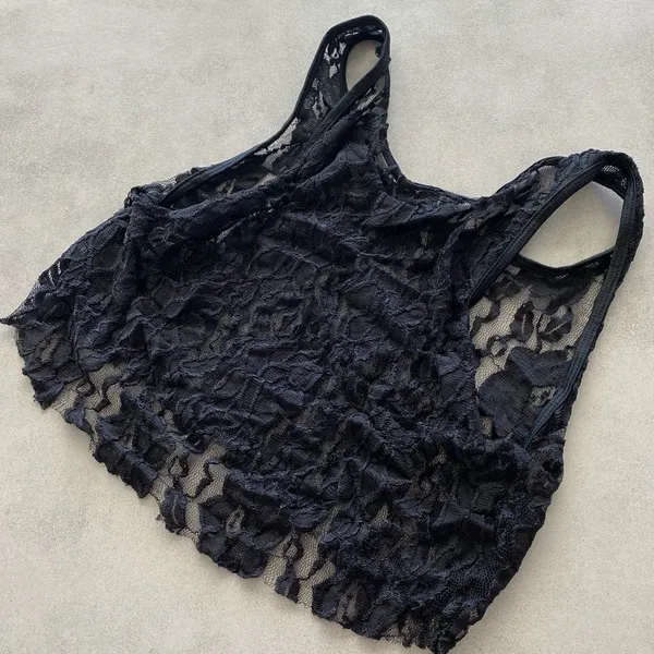 Beach Riot Bikini Bandeau Top & Lace Tank Combo‎ - Image 10